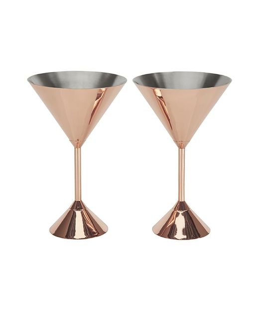 Tom Dixon Set of Two Martini Glasses