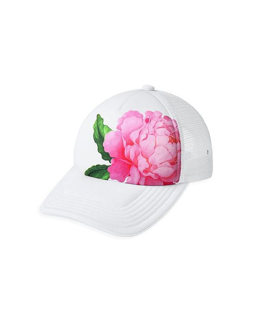 Cynthia Rowley Floral Trucker Hat