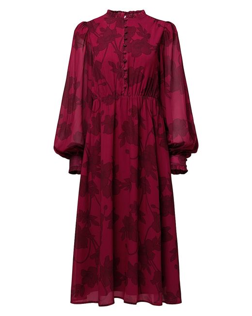 Rachel Parcell Long-Sleeve Midi-Dress