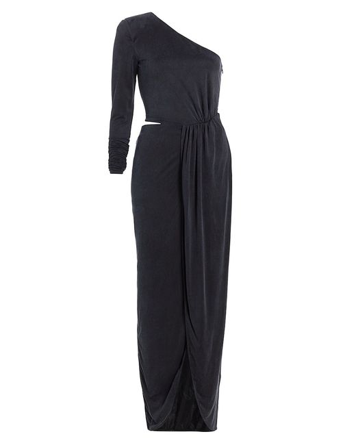 Gauge81 Suani Draped One-Shoulder Gown