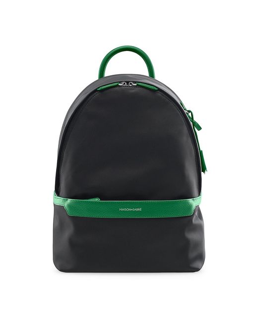 Maison de Sabre Nylon Backpack Emerald