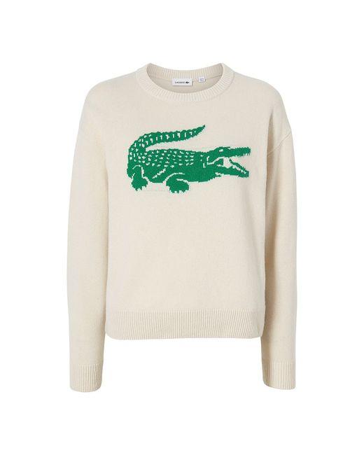 Lacoste X Bandier Croc Wool Sweater