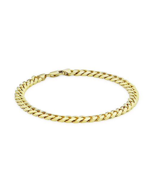 Saks Fifth Avenue Collection 14K Yellow Cuban Chain Bracelet