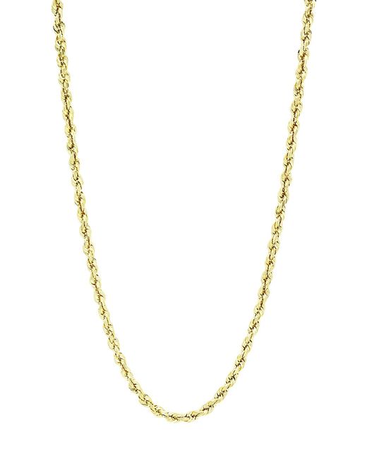 Saks Fifth Avenue Collection 14K Yellow Rope Chain Necklace/24
