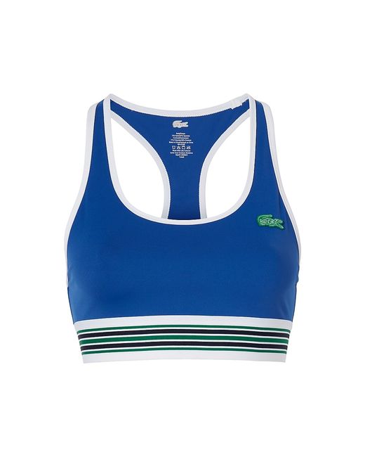 Lacoste X Bandier All Motion Colorblocked Sports Bra