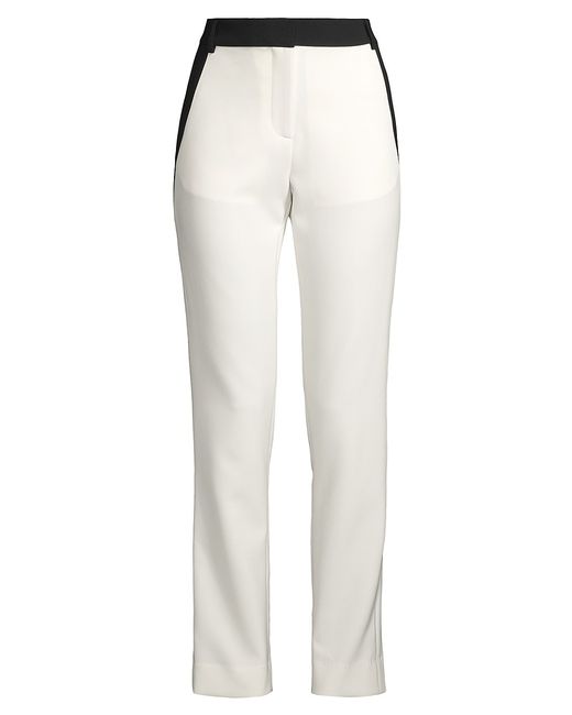 Toccin Reagan Two-Toned Straight-Leg Trousers