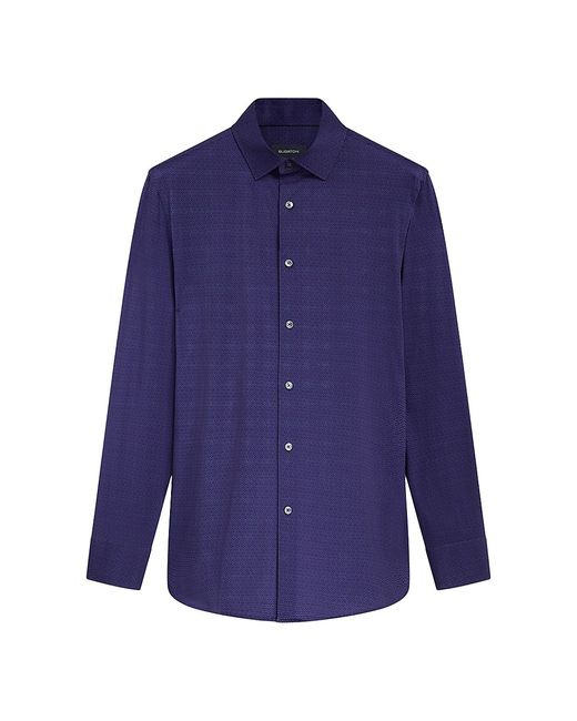 Bugatchi James Abstract Button-Front Shirt