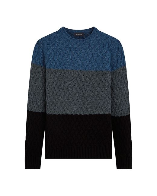 Bugatchi Striped Wool-Blend Sweater