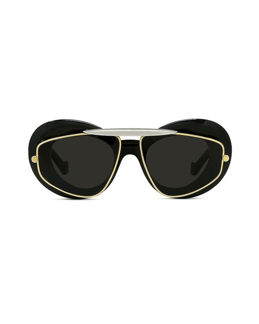Loewe Double Frame 47MM Geometric Sunglasses
