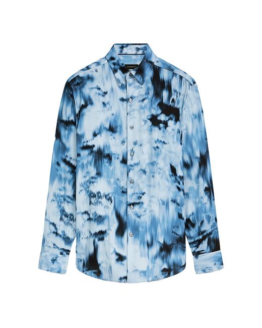 Bugatchi Julian Abstract Button-Front Shirt