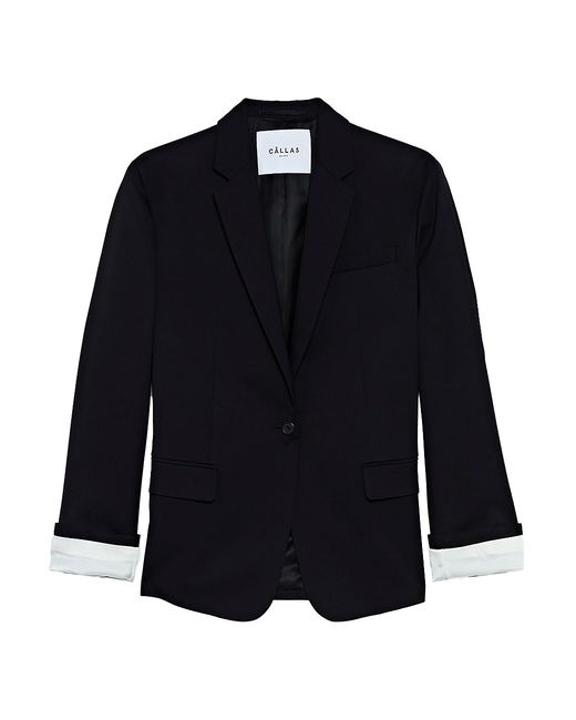 CALLAS Milano Denis Oversized Blazer With Contrast Cuff Sleeve