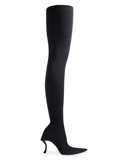 Balenciaga Hourglass 100MM Over-The-Knee Boots