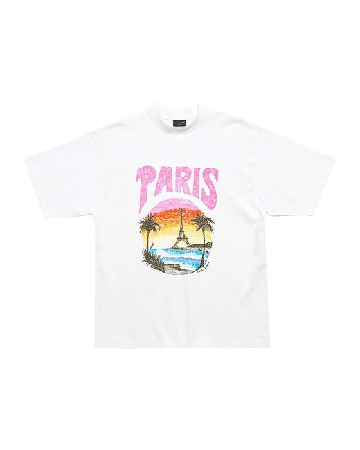 Balenciaga Paris Tropical T-Shirt Medium Fit