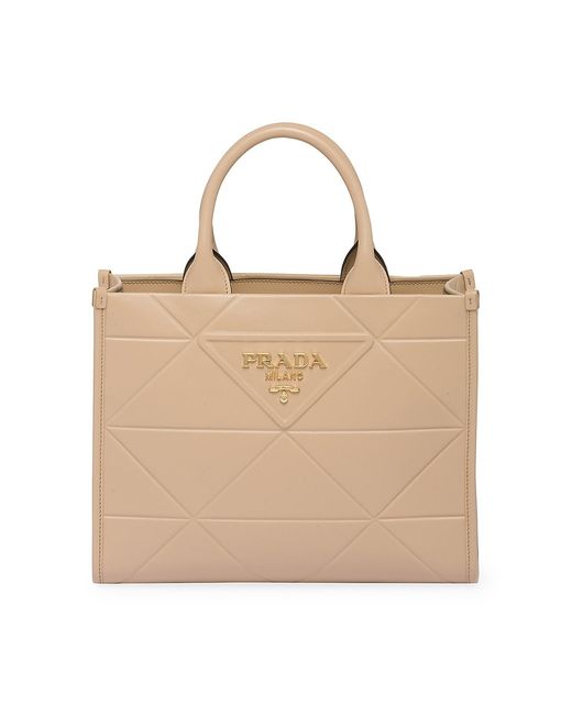 Prada Symbole Bag with Topstitching