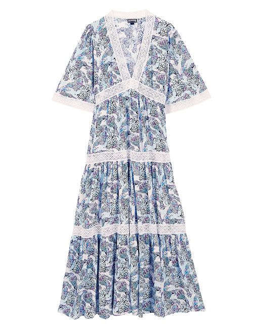 Vilebrequin Lou Lace-Trimmed Maxi Dress