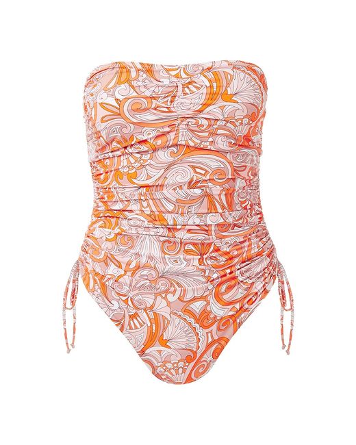 Melissa Odabash Sydney One-Piece Ruched Tie Swimsuit