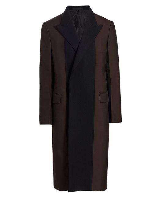 Lanvin Blend Double-Breasted Coat
