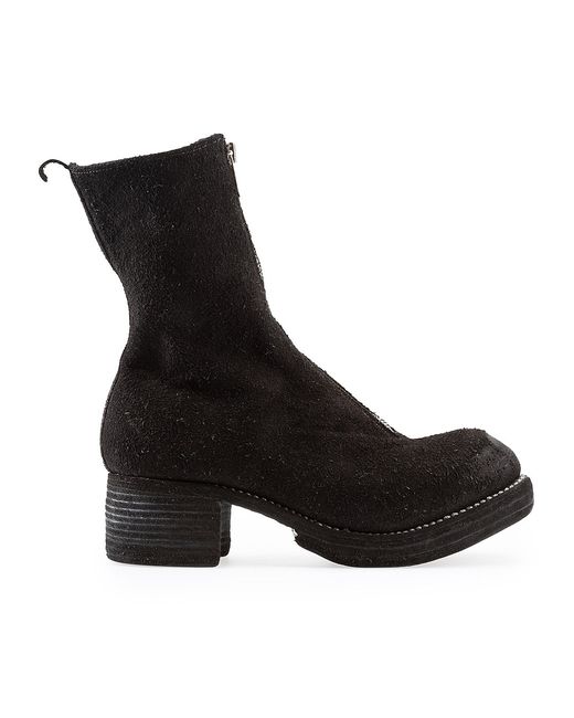 Guidi Leather Front Zip Boots