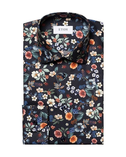 Eton Slim-Fit Floral Shirt