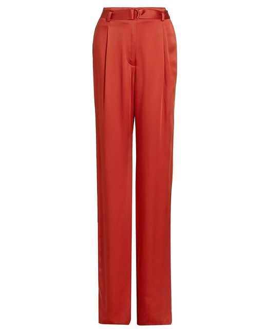 Lapointe High-Rise Belted Trousers