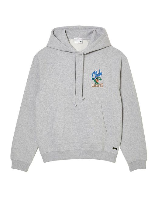 Lacoste Club Logo Graphic Hoodie