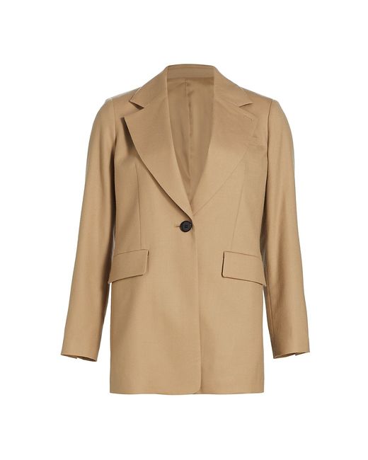 Barneys New York Tailored Wool Single-Breasted Jacket