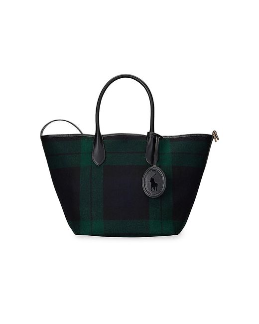 Polo Ralph Lauren Leather-Trimmed Tote