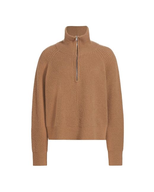 Nili Lotan Garza Half-Zip Sweater