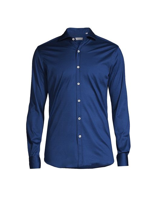Canali Button-Front Shirt