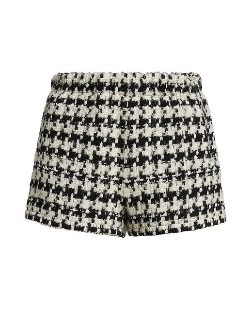 Anine Bing Lyle Houndstooth Shorts
