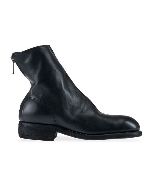 Guidi Leather Back Zip Boots