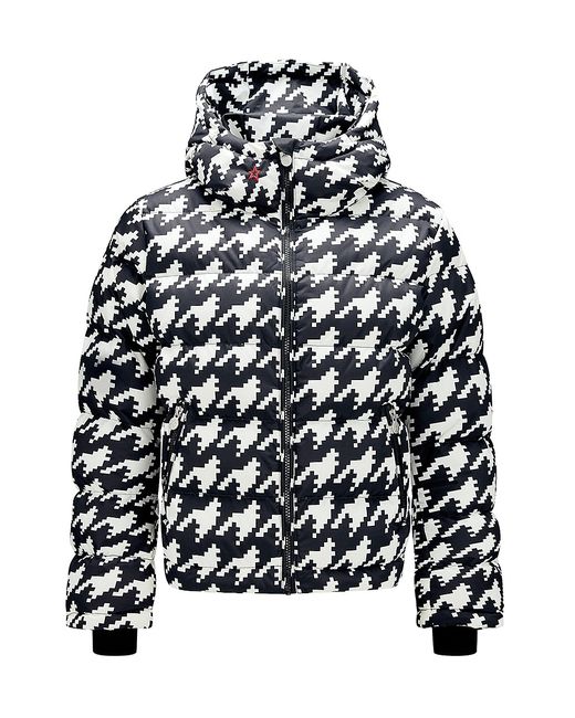 Perfect Moment Polar Houndstooth Puffer Jacket