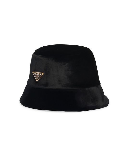 Prada Velvet Bucket Hat