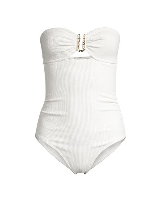 Change of Scenery Lisa Ruched Bandeau One-Piece Swimsuit