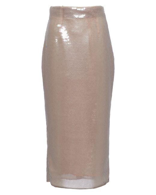 Prada Sequined Midi-Skirt