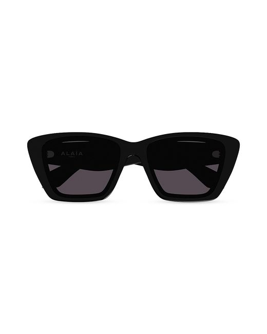 Alaïa Rectangular 57MM Sunglasses
