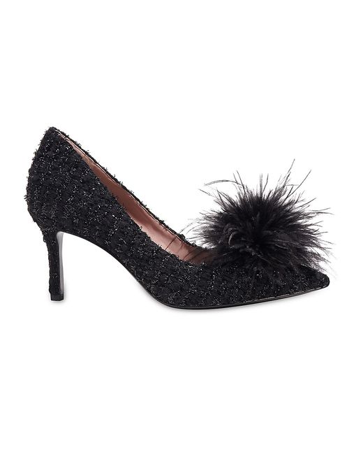 Kate Spade New York Marabou Tweed Feather Pumps