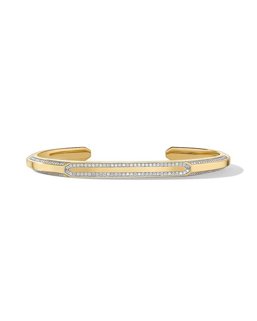 David Yurman Streamline Cuff Bracelet 18K Gold
