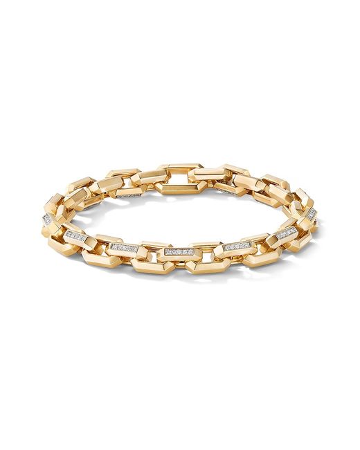 David Yurman Heirloom Chain Link Bracelet 18K Gold