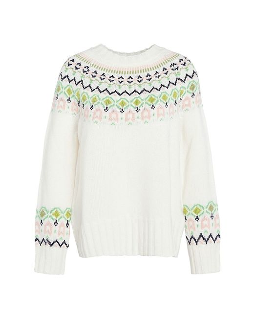 Barbour Melville Fair Isle-Inspired Wool-Blend Sweater