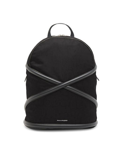 Alexander McQueen Harness Logo Backpack