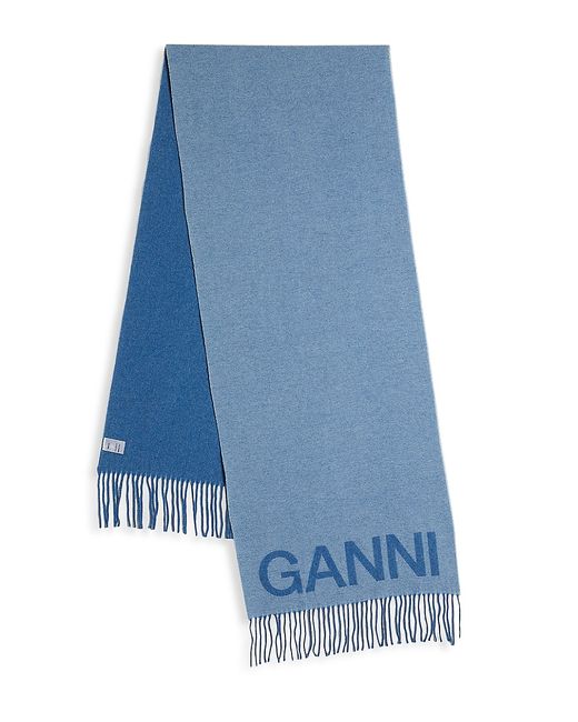 Ganni Logo Scarf