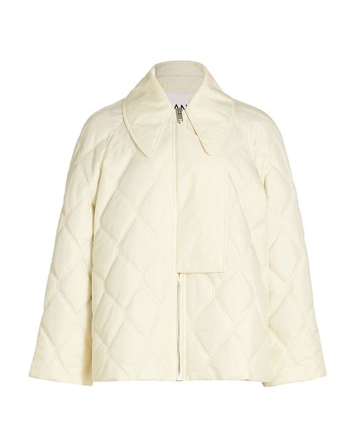 Ganni Boxy Quilted Ripstop Jacket