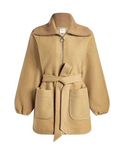 Varley Pearson Belted Fleece Coat