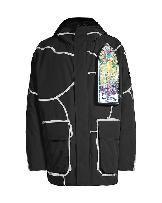 WHO Decides WAR Hooded Graphic Parka