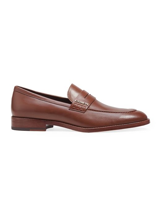Coach Declan Leather Penny Loafers
