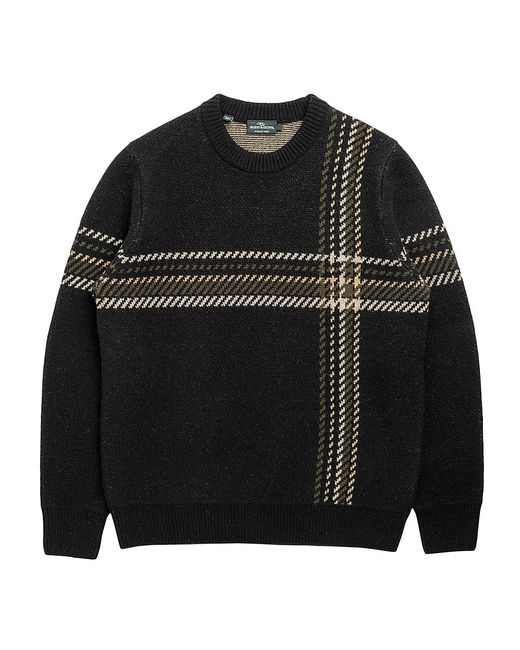 Rodd & Gunn Hawkswood Check Wool-Blend Sweater