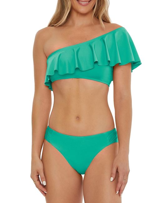Trina Turk Monaco Ruffled Bandeau Bikini Top