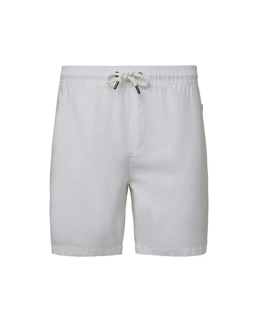 Onia Linen-Blend Drawstring Shorts