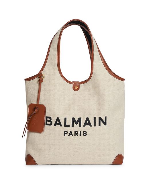 Balmain B-Army Logo Grocery Bag
